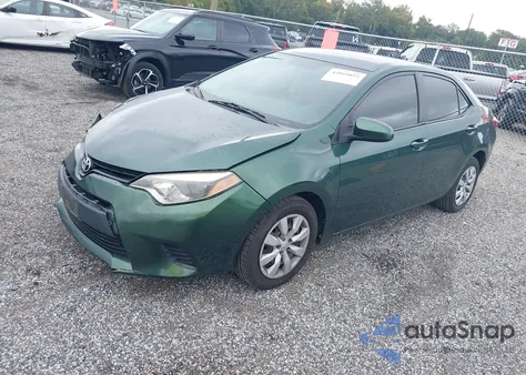 2014 Toyota Corolla Le from USA, damaged, VIN 2T1BURHE0EC057264